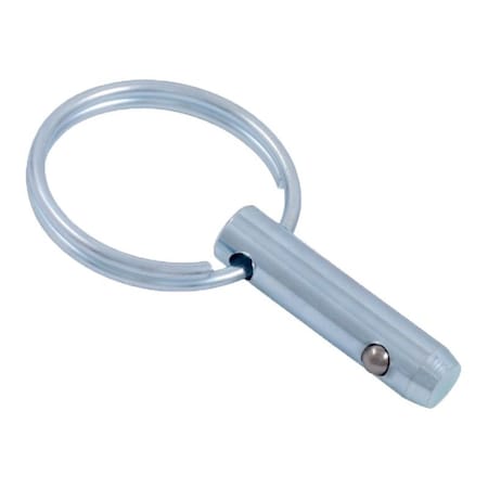 Heritage Industrial Detent Pin, 1/4" x 1/2", Medium CSZ, Clear DTP-0250-0500